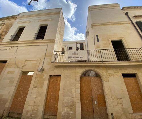 Ristrutturazione di un fabbircato nel centro storico di Lecce